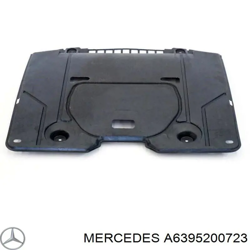 A6395200723 Mercedes protección motor delantera