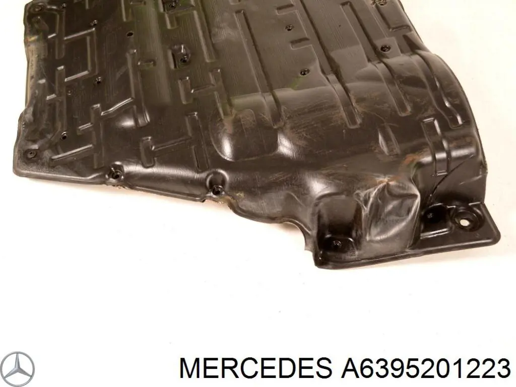 A6395201223 Mercedes protección motor /empotramiento