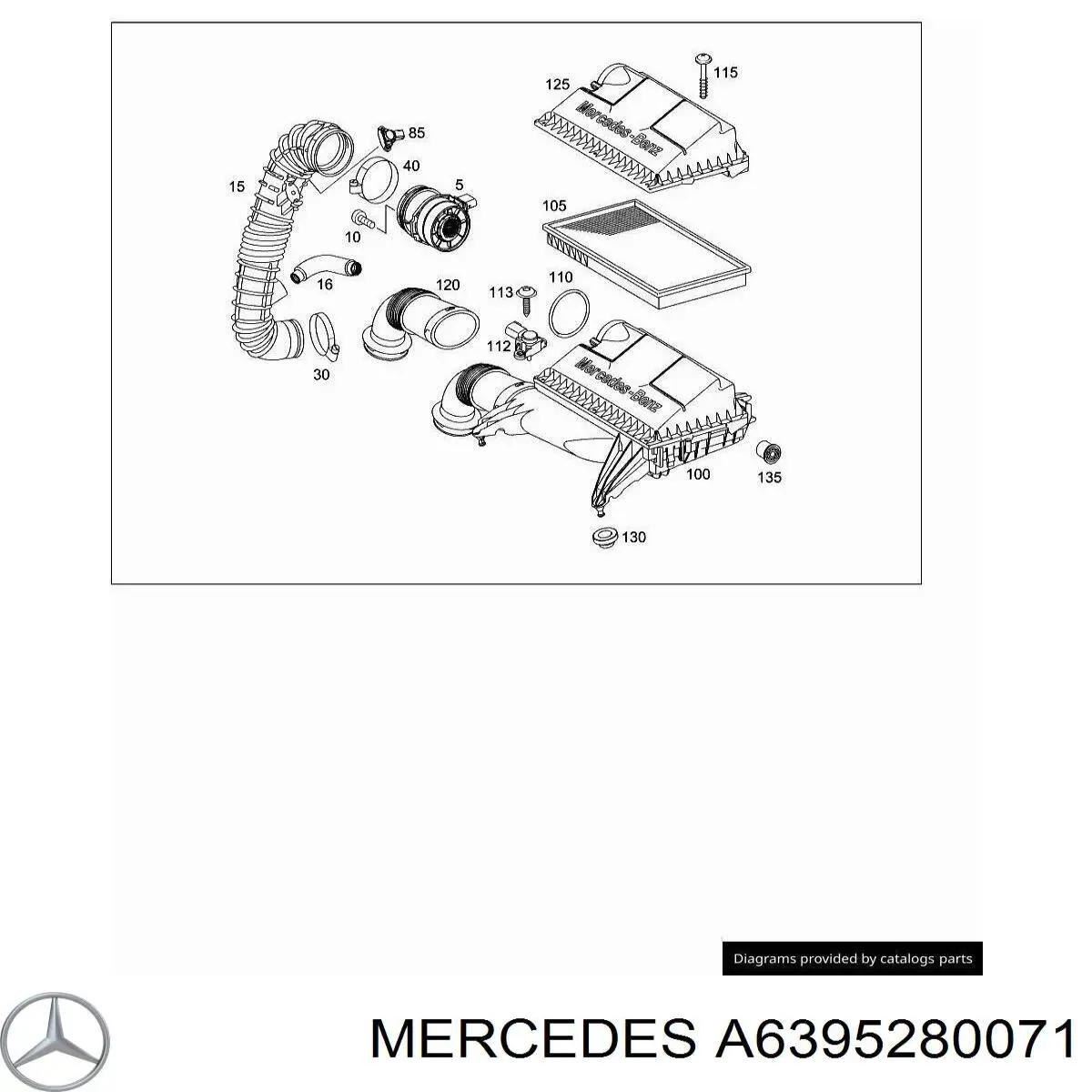 A6395280071 Mercedes 