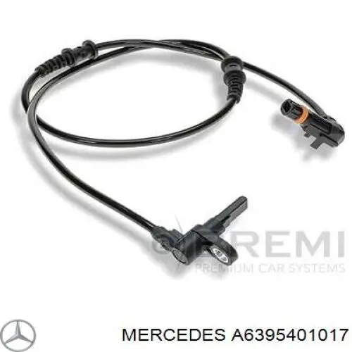Comprar A6395401017 Mercedes Sensor revoluciones de la rueda, delantero