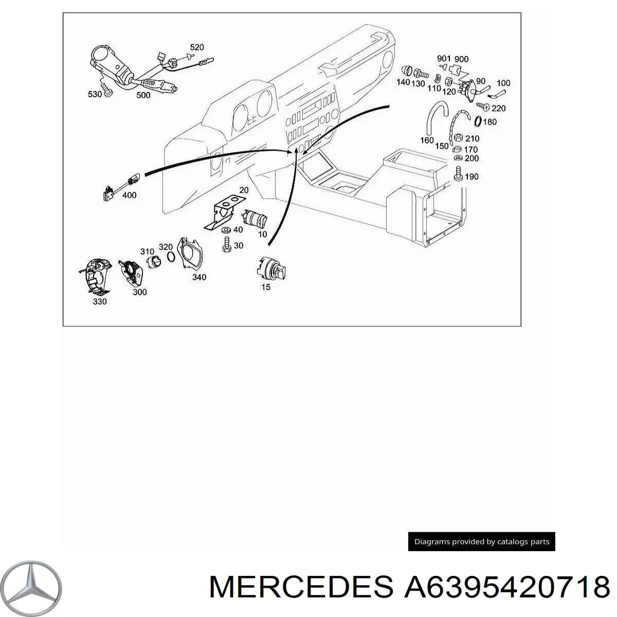 A6395420718 Mercedes Sensor de ángulo de giro del volante