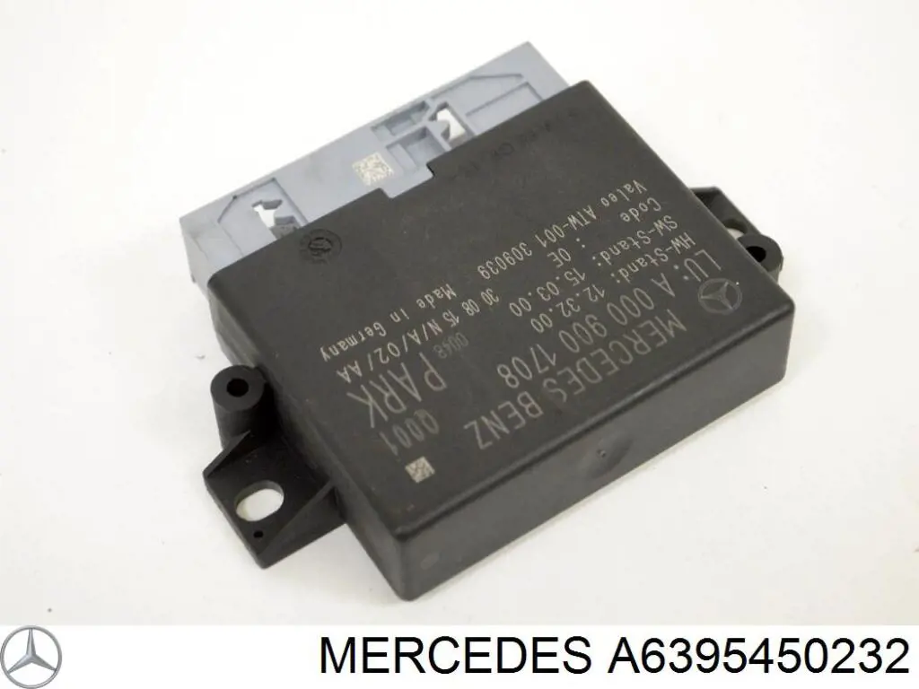 Módulo de control del asistente de aparcamiento Mercedes A6395450232 precio, desde 187,31 EUR