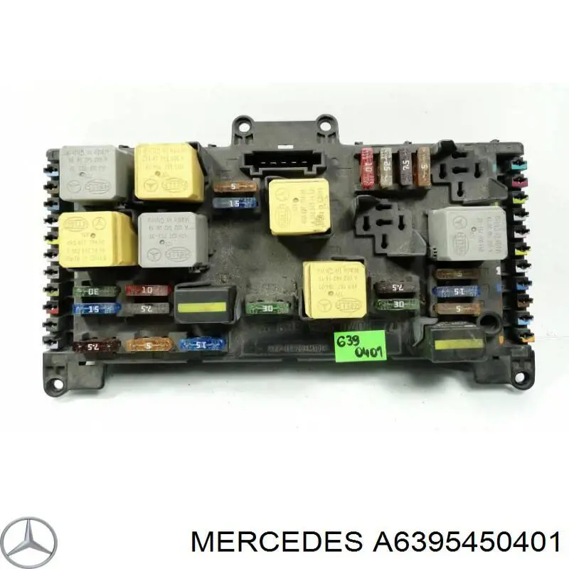 A6395450401 Mercedes caja de fusibles
