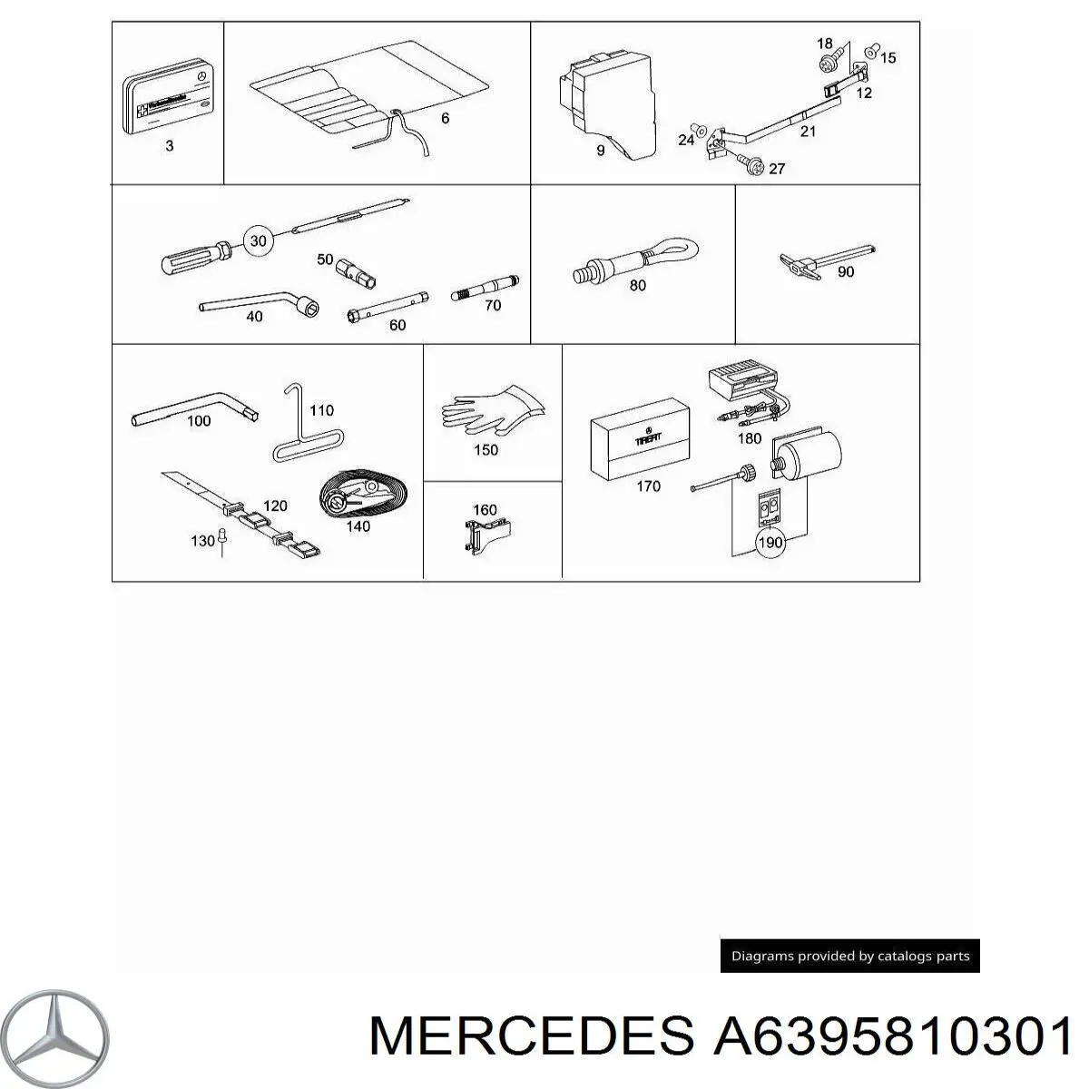 6395810301 Mercedes