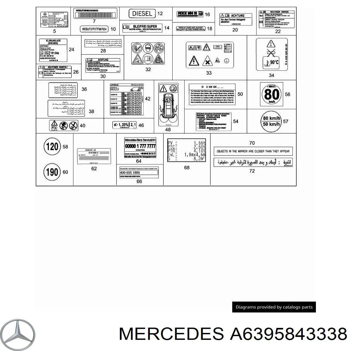 A6395843338 Mercedes