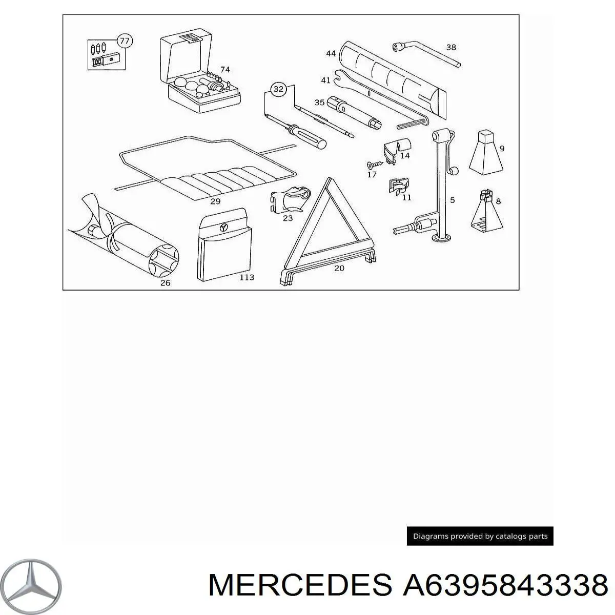 Comprar A6395843338 Mercedes 