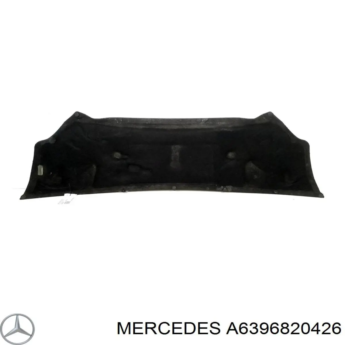 Insonorizante de motor Mercedes A6396820426 precio, desde 84,32 EUR