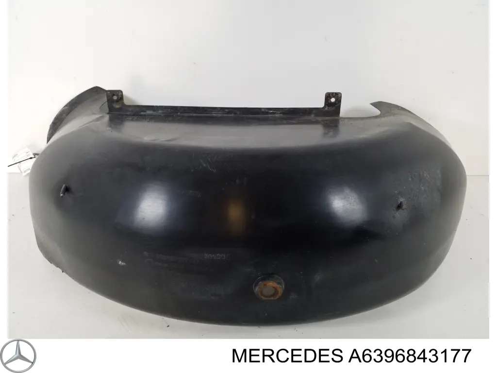 Revestimiento, pasarrueda trasera, derecho Mercedes A639684317728 precio, desde 45,10 EUR