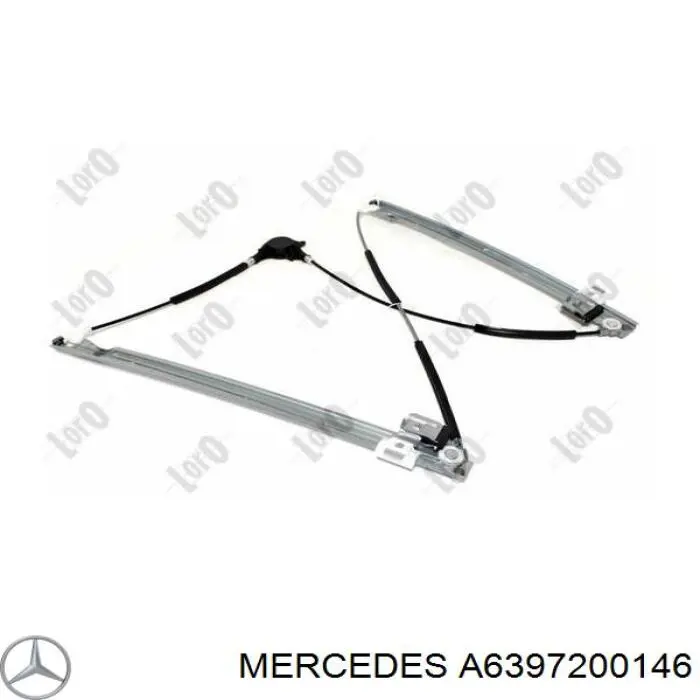 Mecanismo de elevalunas delantero derecha Mercedes A6397200146 precio, desde 54,00 EUR