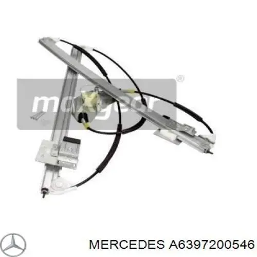 Mecanismo de elevalunas delantero derecha Mercedes A6397200546 precio, desde 41,83 EUR