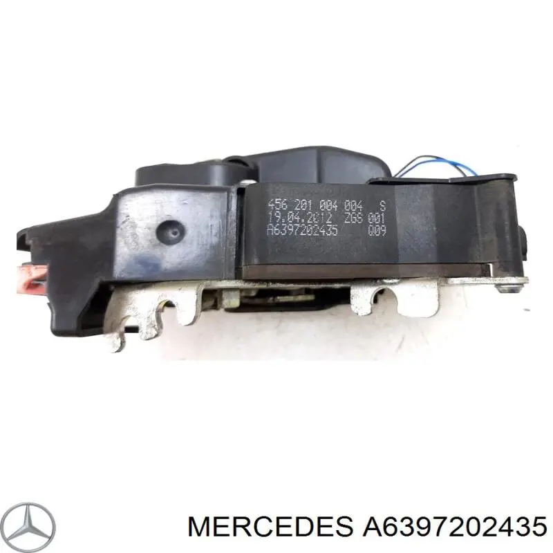 A6397202435 Mercedes cerradura de puerta delantera izquierda