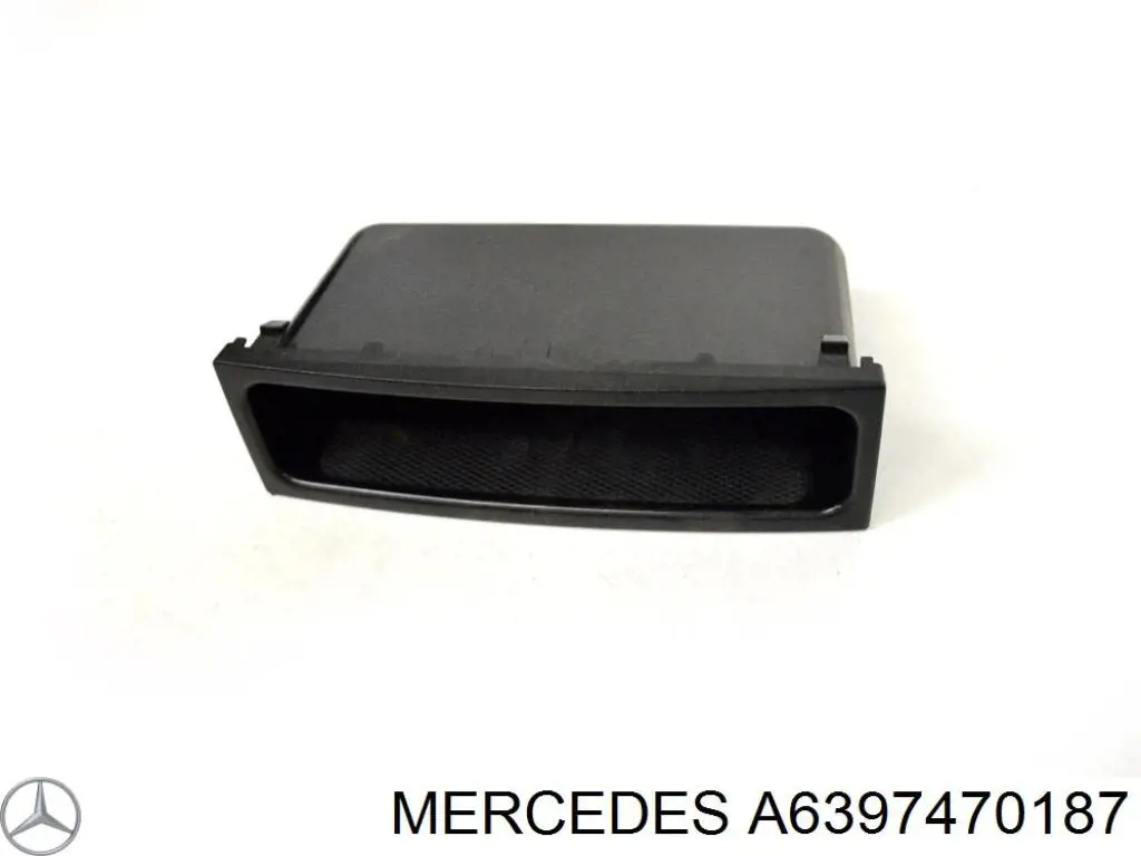 A6397470187 Mercedes tapón, pomo manija interior, puerta trasera derecha