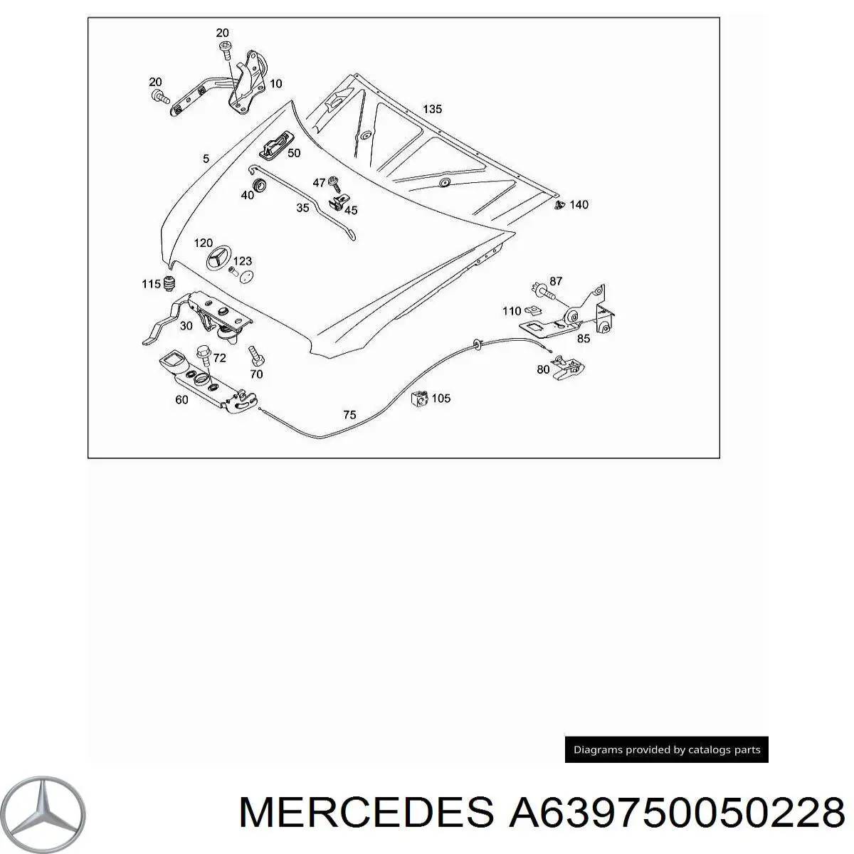 Comprar A639750050228 Mercedes Capó