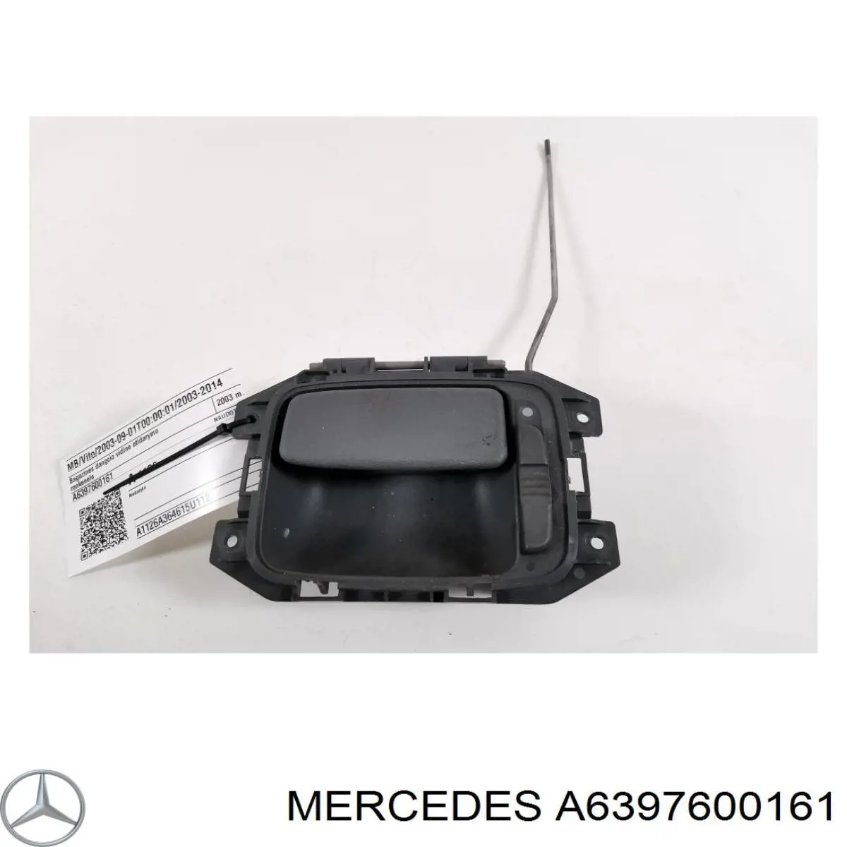 Manija interior de tapa de maletero (puerta trasera 3/5) Mercedes A6397600161 precio, desde 22,81 EUR