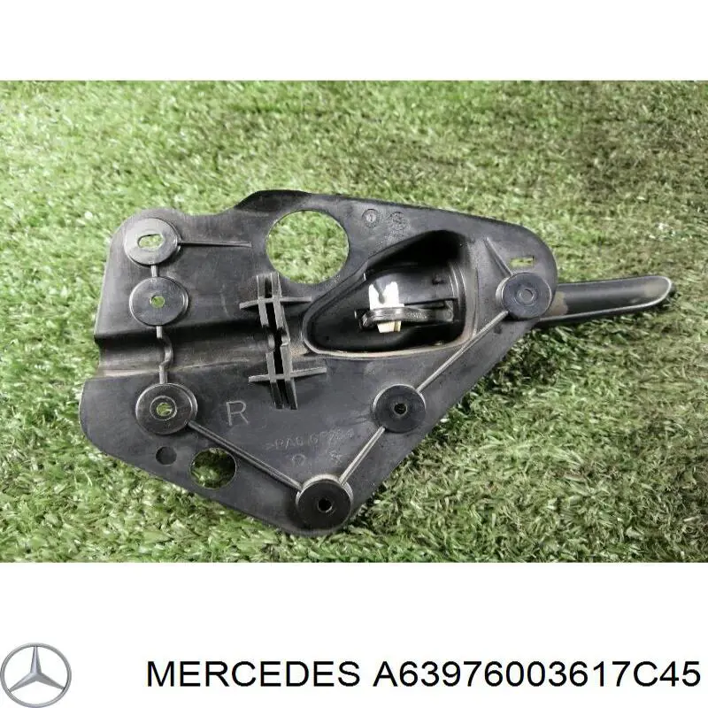 Manecilla de puerta, equipamiento habitáculo, delantera derecha para Mercedes Viano (W639)