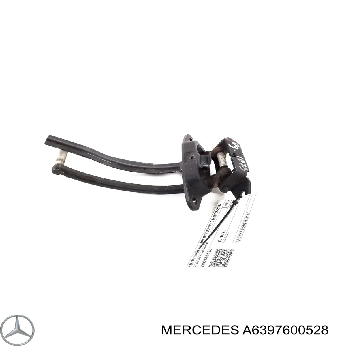 Comprar A6397600528 Mercedes Limitador de apertura de puerta del maletero (furgoneta)