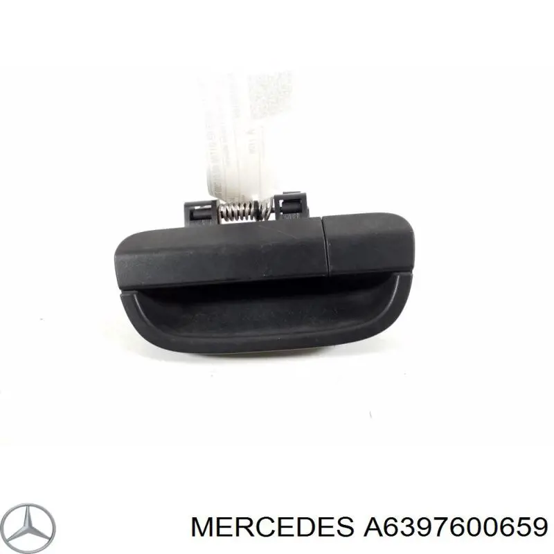 A6397600659 Mercedes manecilla de puerta de maletero exterior