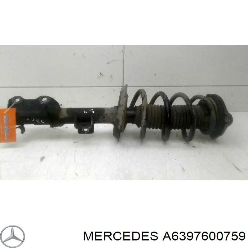 Manecilla de puerta de maletero exterior Mercedes A6397600759