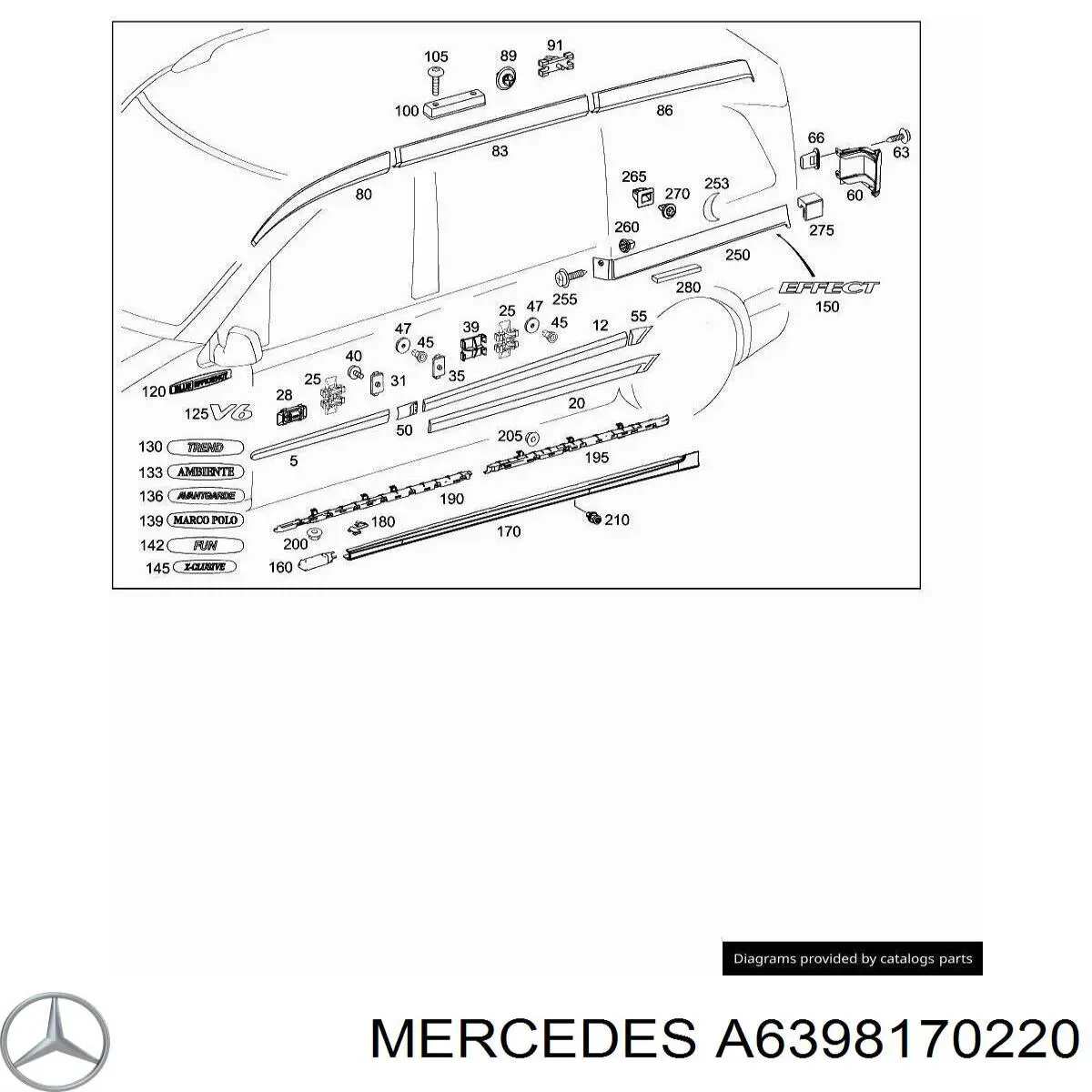 A6398170220 Mercedes