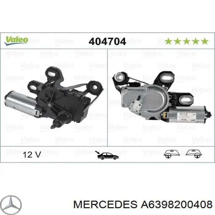 Comprar A6398200408 Mercedes 