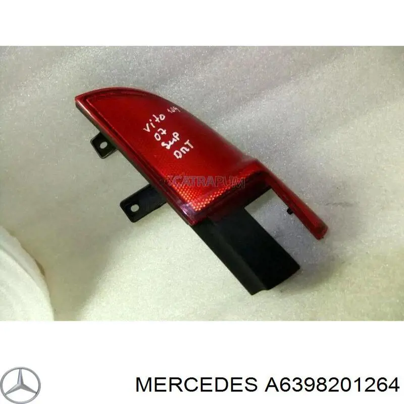 Comprar A6398201264 Mercedes Piloto trasero izquierdo superior