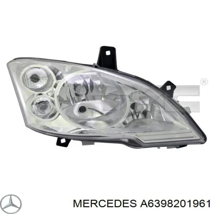 Faro derecho Mercedes A6398201961 precio, desde 177,57 EUR
