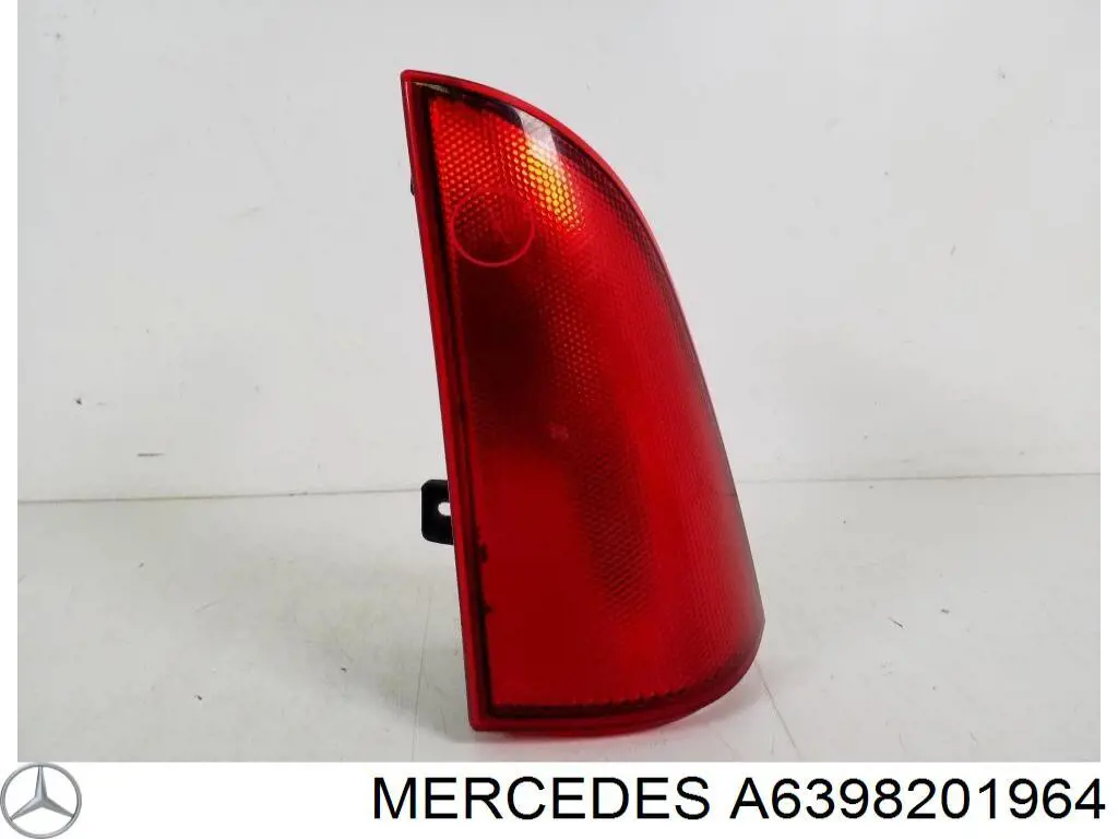 A6398201964 Mercedes piloto posterior derecho superior