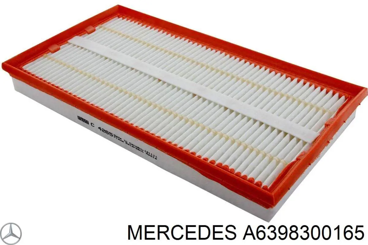 Filtro de cabina Mercedes A6398300165 precio, desde 11,50 EUR