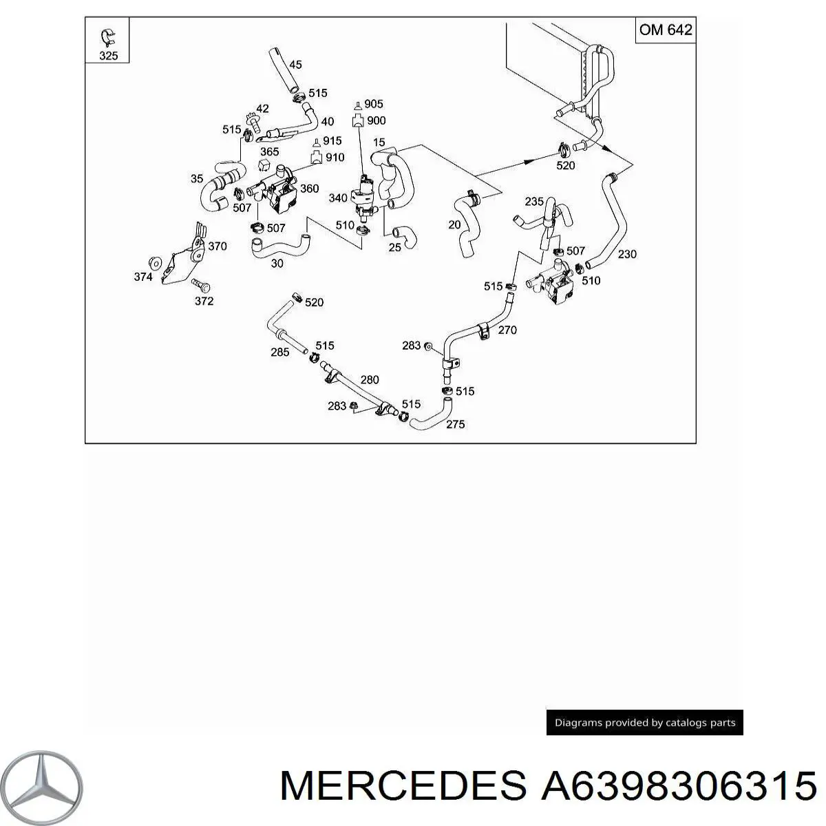 6398306315 Mercedes