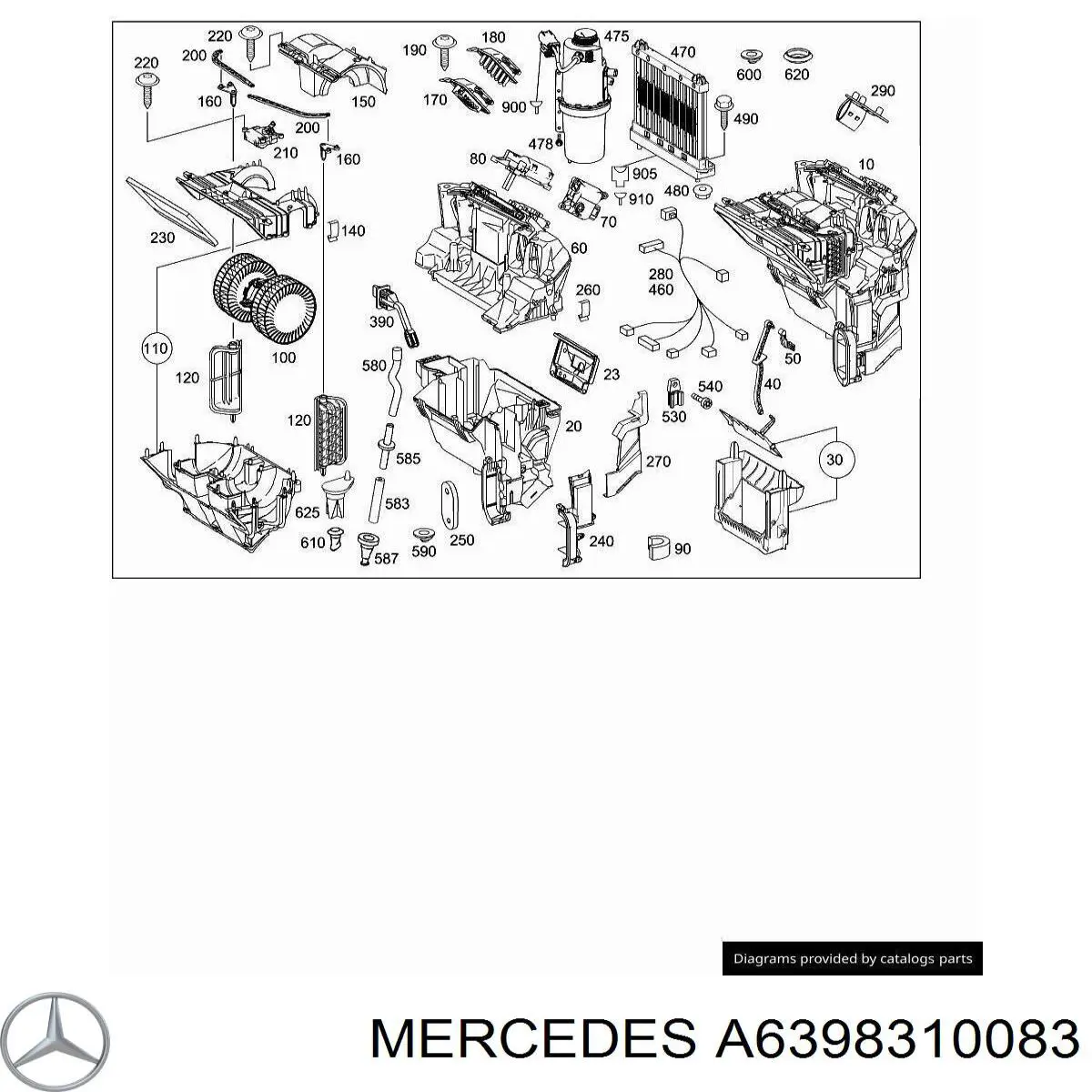 A6398310083 Mercedes