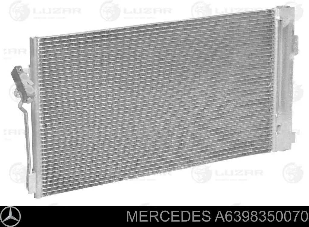 Comprar A6398350070 Mercedes Condensador de aire acondicionado