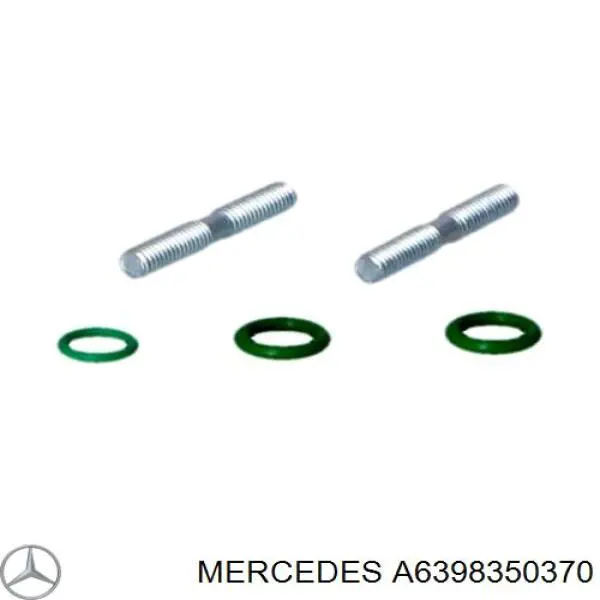 A6398350370 Mercedes condensador aire acondicionado