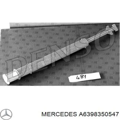 A6398350547 Mercedes filtro deshidratador