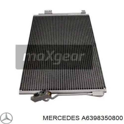 Aire acondicionado capacitor Mercedes A6398350800 precio, desde 98,74 EUR