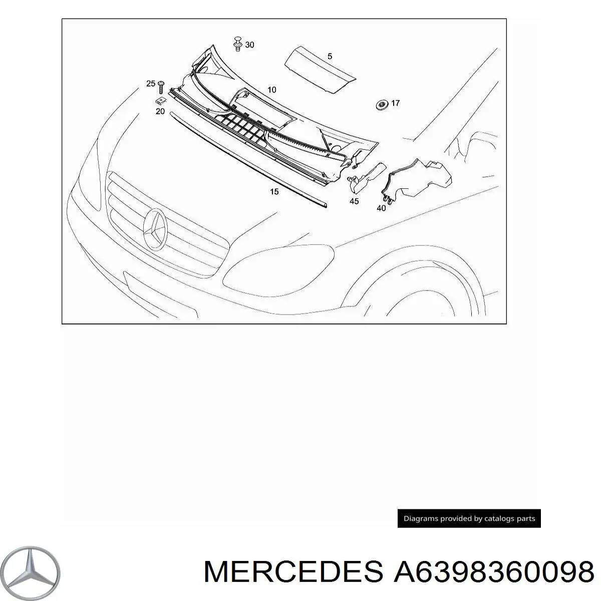 A6398360098 Mercedes