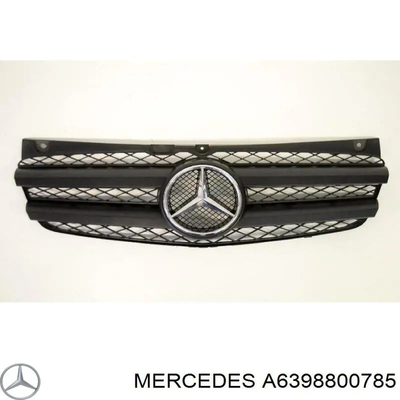 A6398800785 Mercedes Calandra