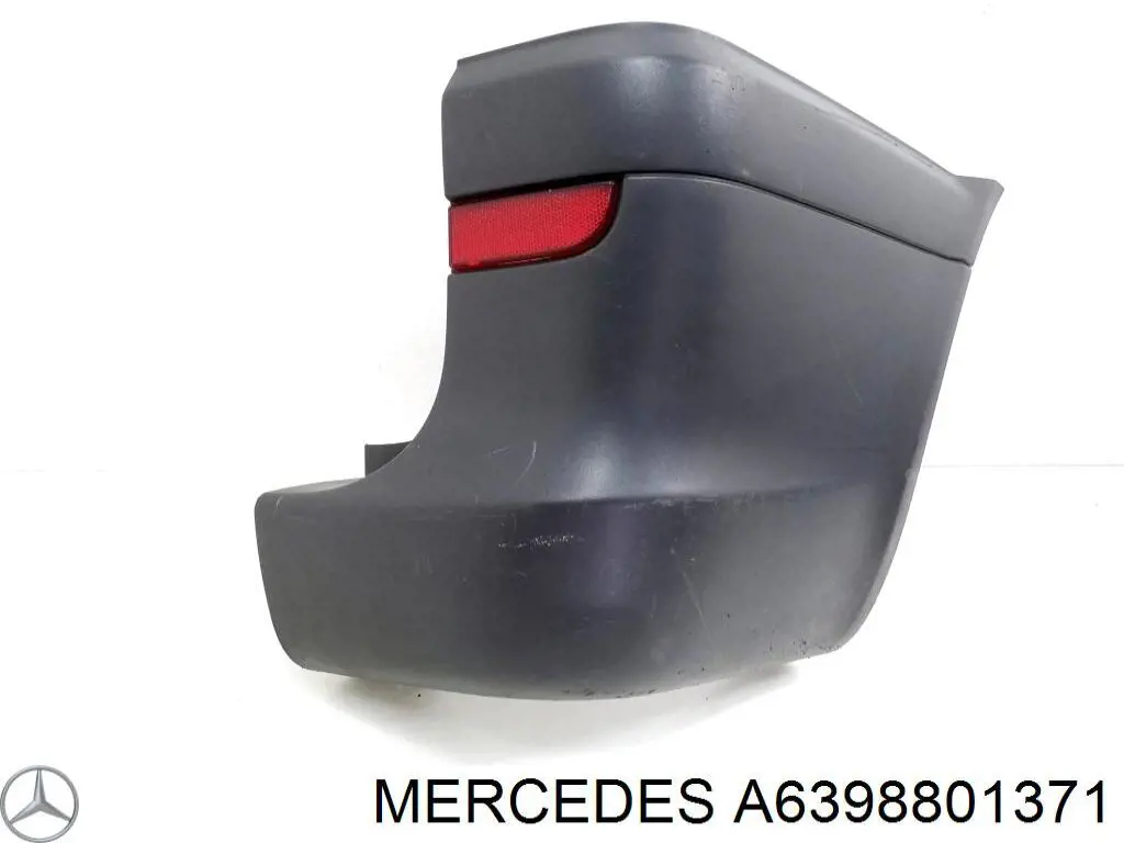 Parachoques trasero, parte derecha Mercedes A6398801371 precio, desde 69,70 EUR