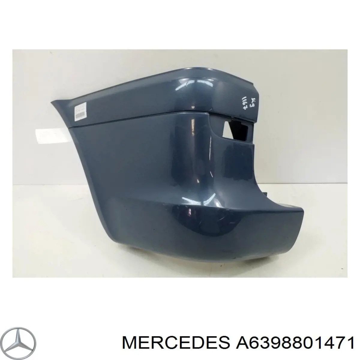 Comprar A6398801471 Mercedes Parachoques trasero, parte izquierda