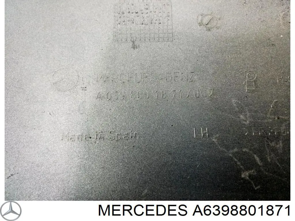 Parachoques trasero, parte izquierda Prasco ME9091174 precio, desde 88,66 EUR