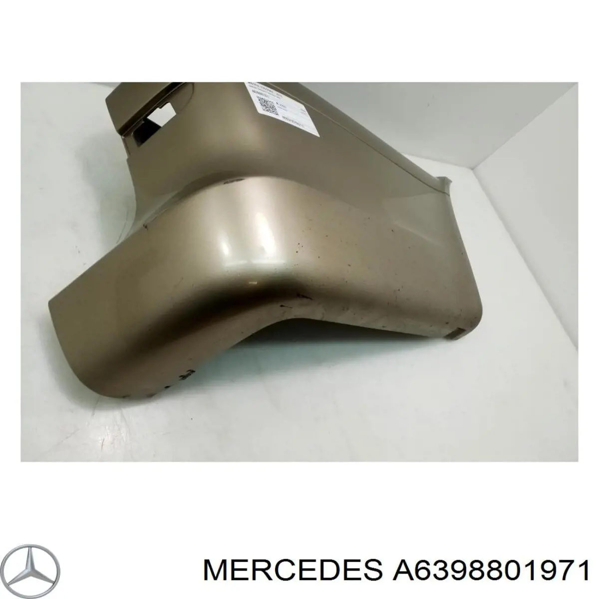Comprar A6398801971 Mercedes Parachoques trasero, parte derecha