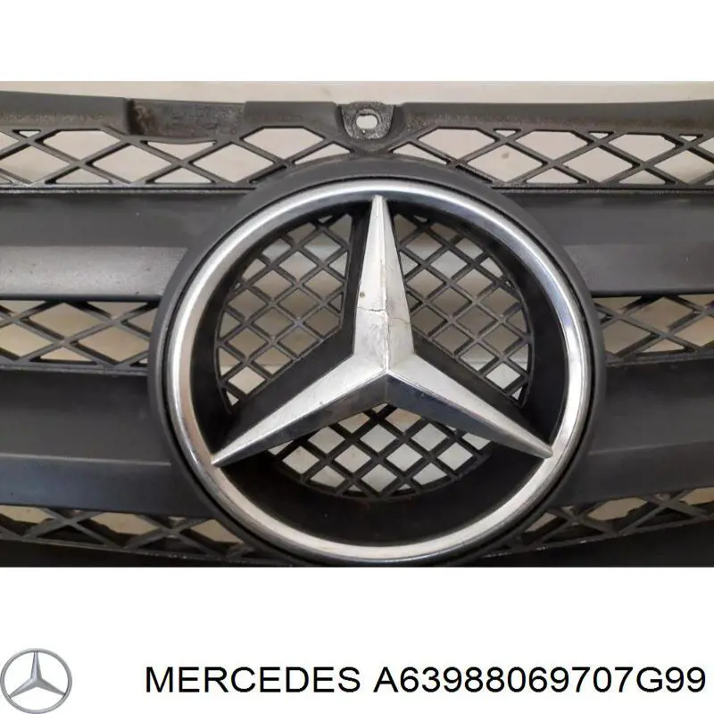 A63988069707G99 Mercedes paragolpes delantero