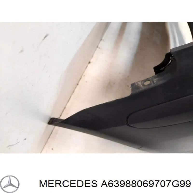 Comprar A63988069707G99 Mercedes Defensa delantera
