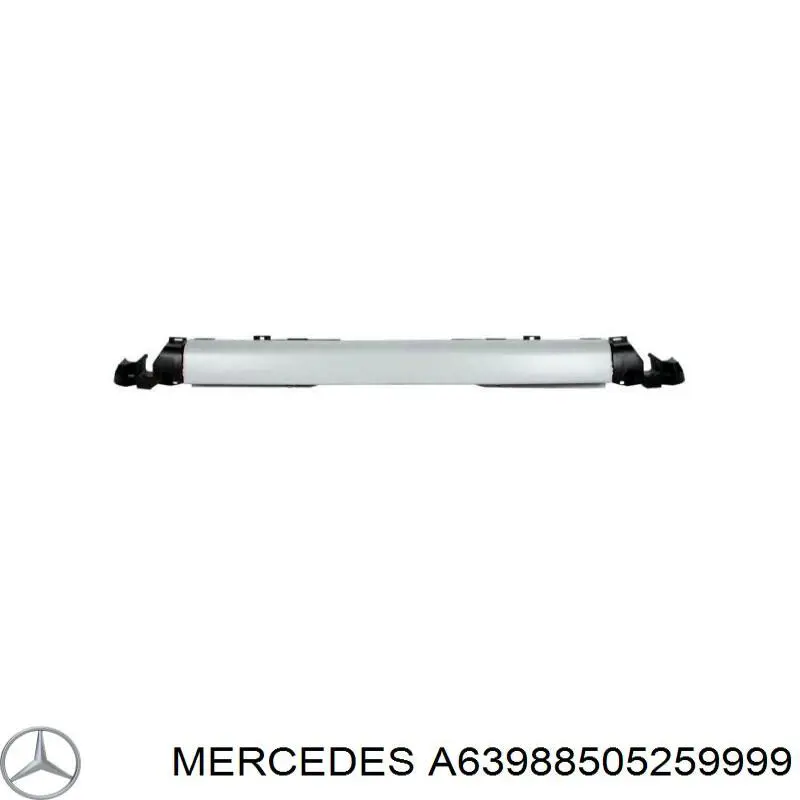 A63988505259999 Mercedes parachoques delantero