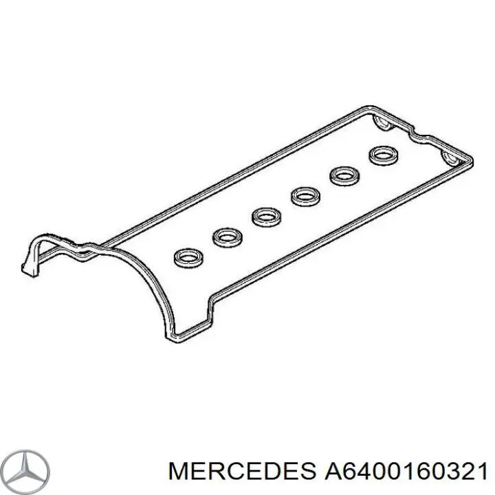A640016032164 Mercedes junta, tapa de culata de cilindro, interior