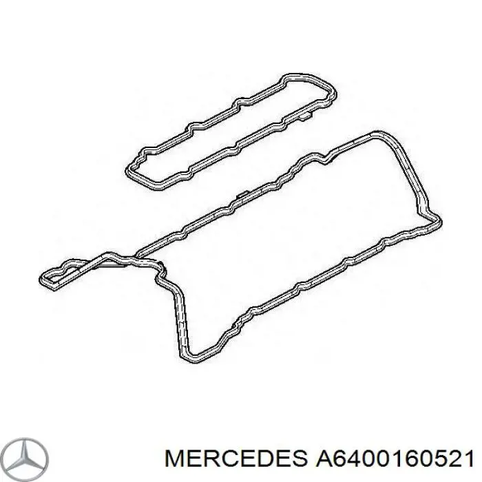 A6400160521 Mercedes junta de la tapa de válvulas del motor
