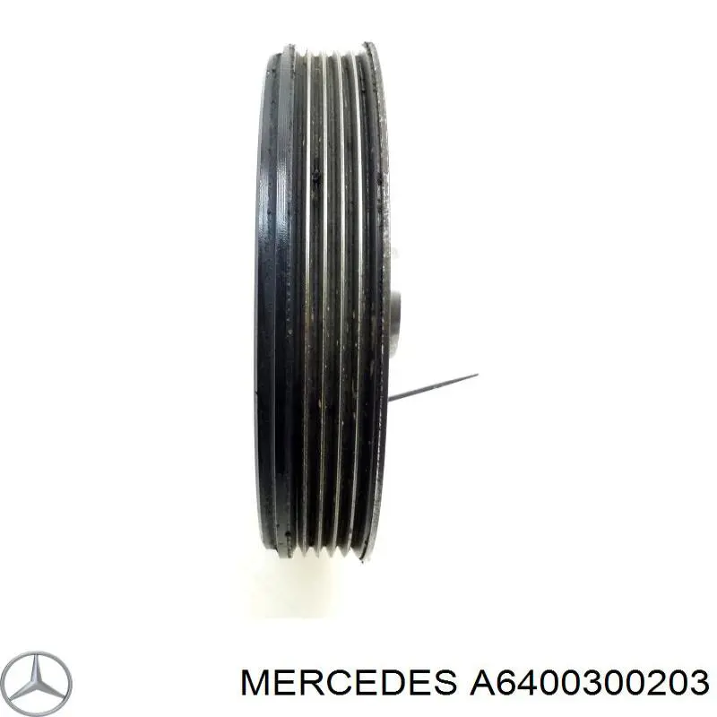 Polea del cigüeñal Mercedes A6400300203 precio, desde 68,58 EUR