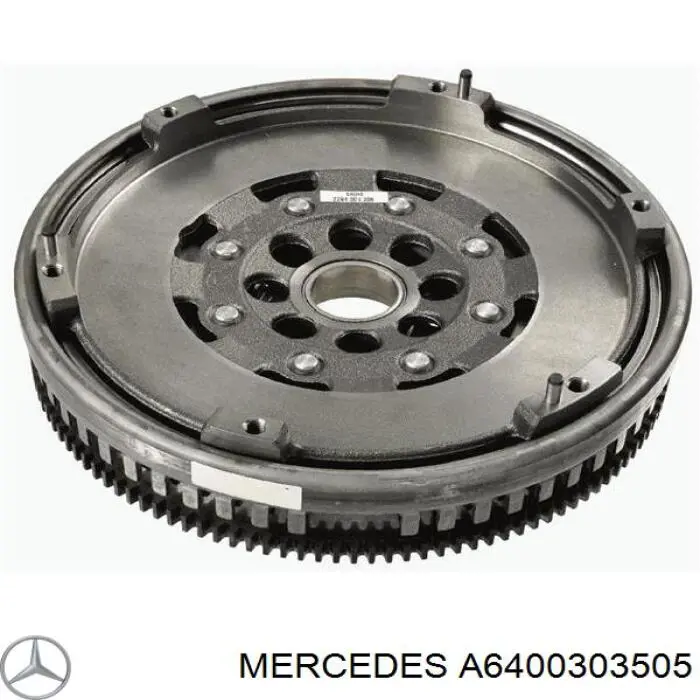 A640030350580 Mercedes volante de motor