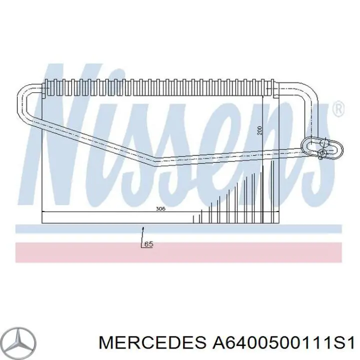 A6400500111S1 Mercedes