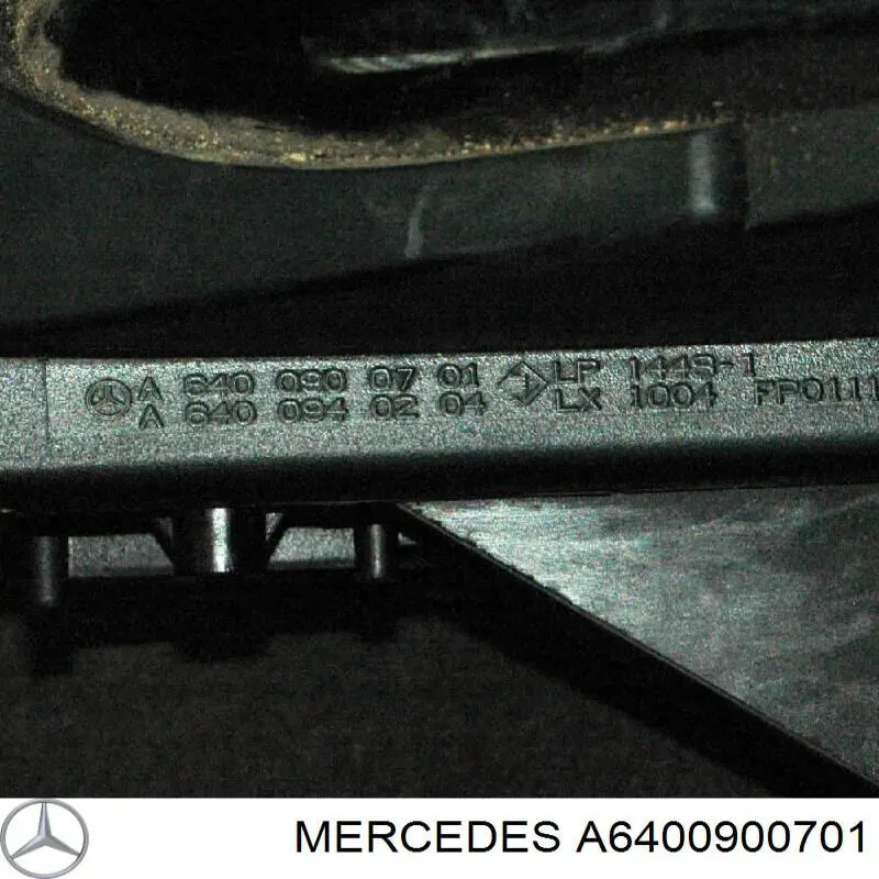 Caja del filtro de aire Mercedes B 