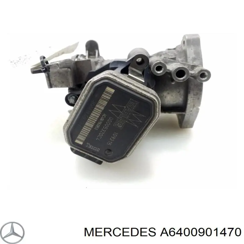 A6400901470 Mercedes cuerpo de mariposa completo